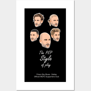 The Pep Style of Play - Frisco Sky Blues - Dallas Posters and Art